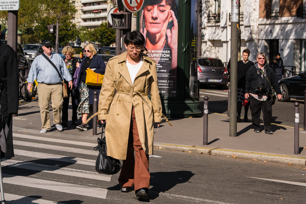 Paris Fashion Week Thom Browne 2018 Street Style with Mirrorless Nikon ...